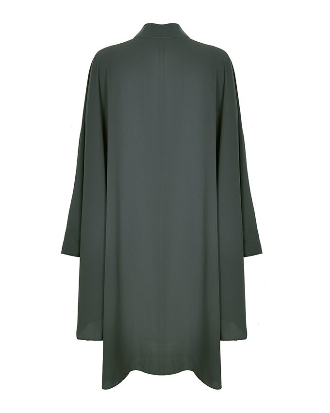 Longline Grey Kimono