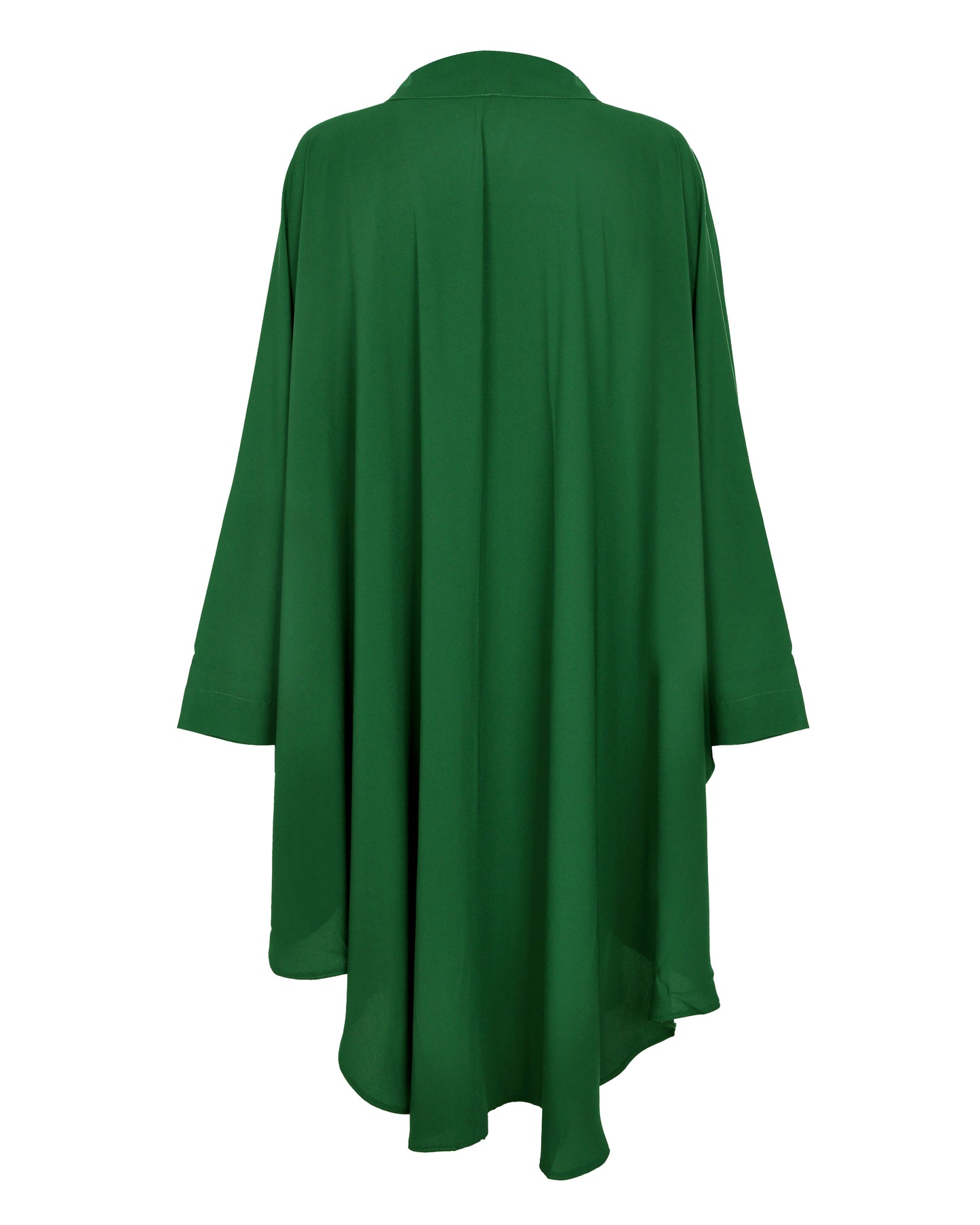 Longline Forest Green Kimono