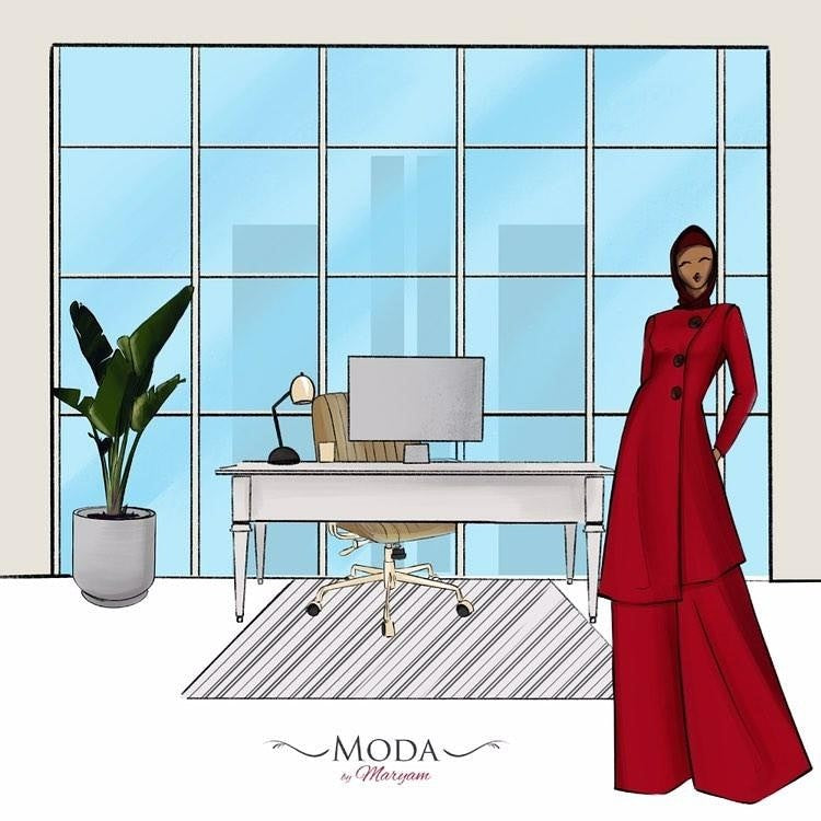 5 WORKWEAR OUTFIT IDEAS FOR THE MUSLIMAH