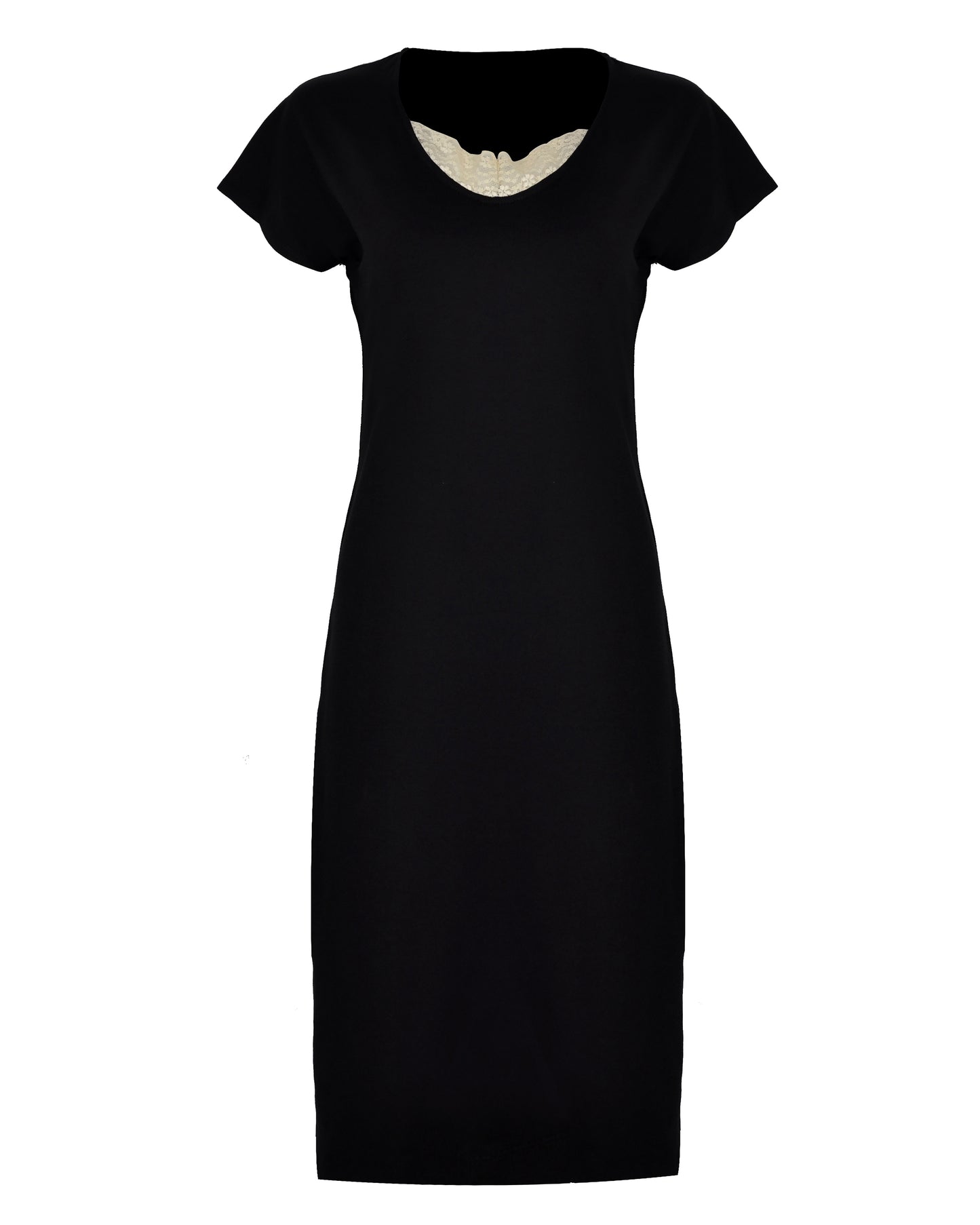 long Black Night shirt 