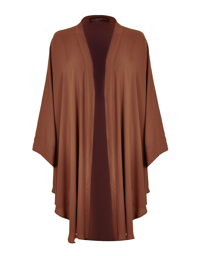 Longline Chocolate Kimono