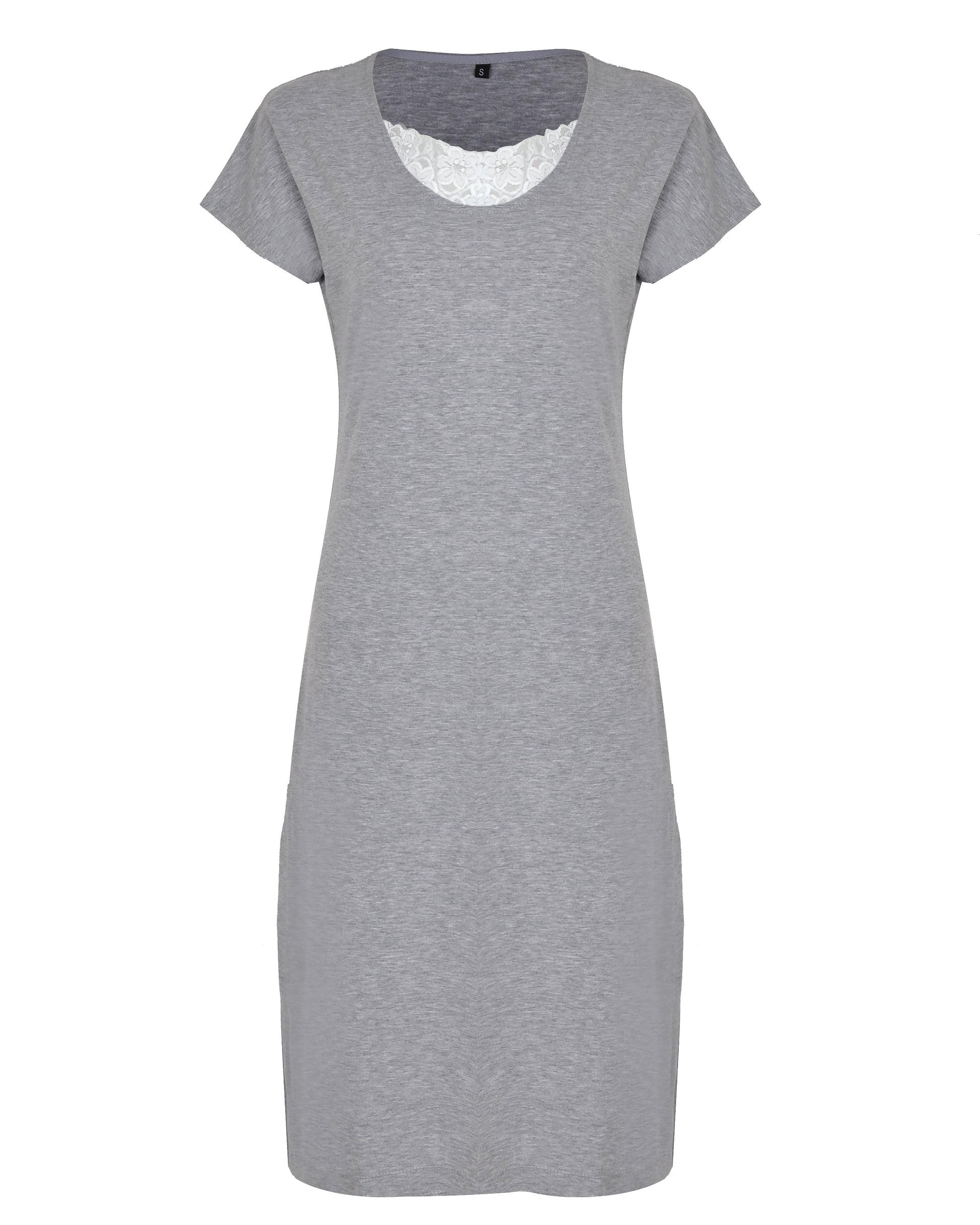Long Gray night shirt in Nigeria