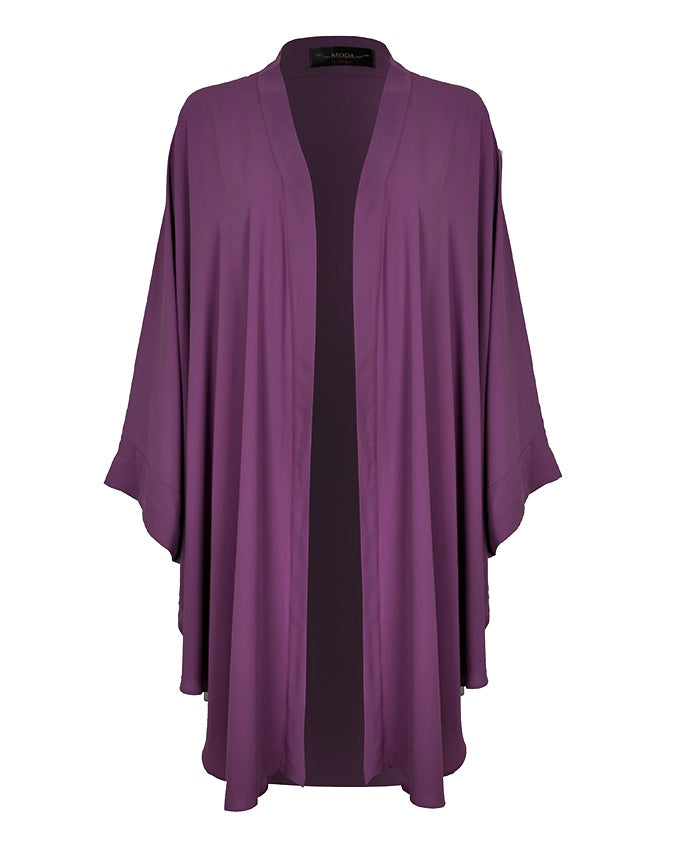 Longline Purple Kimono
