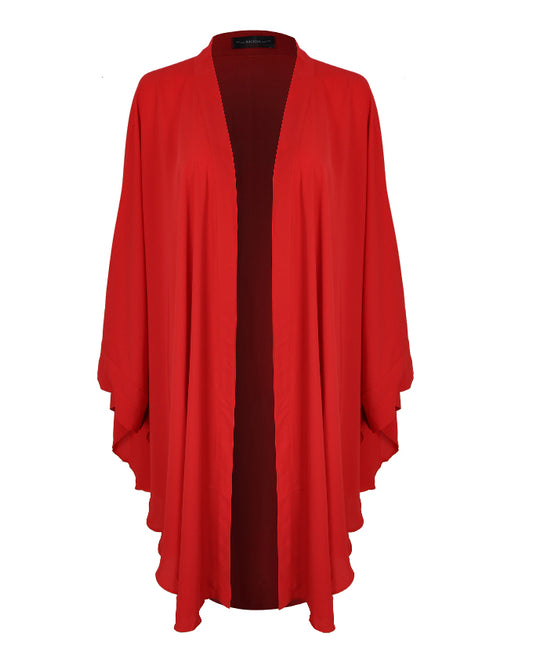 Longline Red Kimono