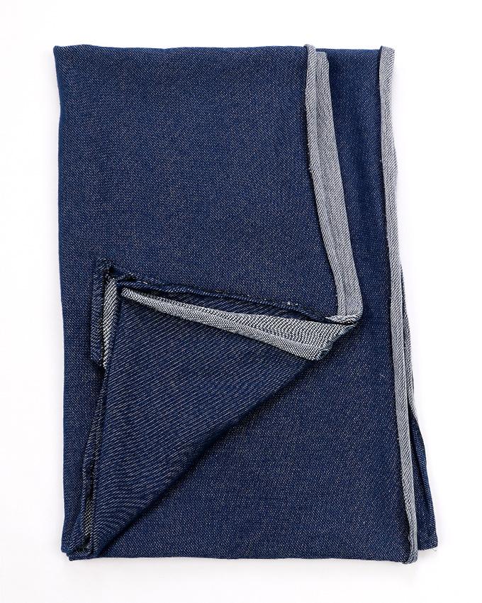 Denim head wrap