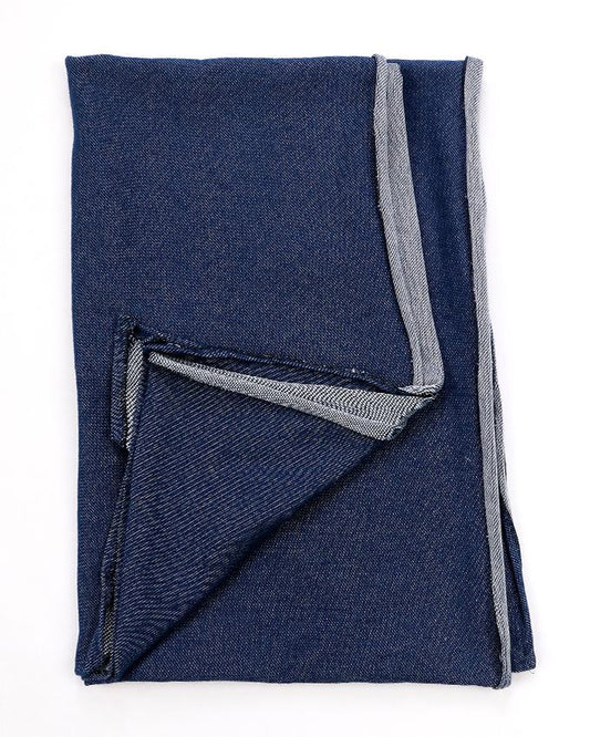Denim head wrap